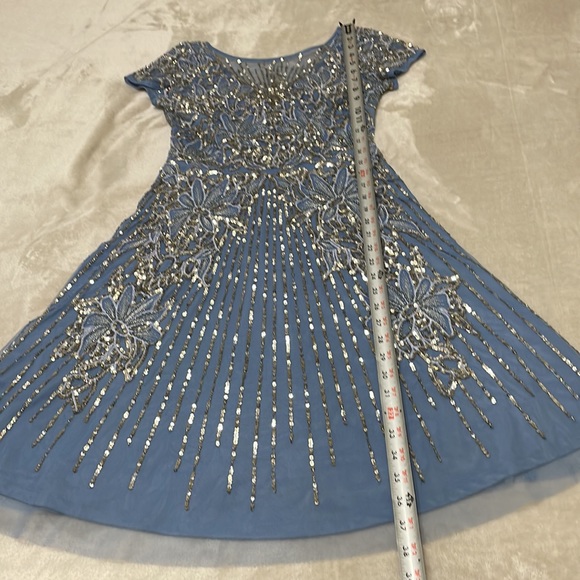 Aidan Maddox beaded cocktail dress size 0 - Picture 13 of 17